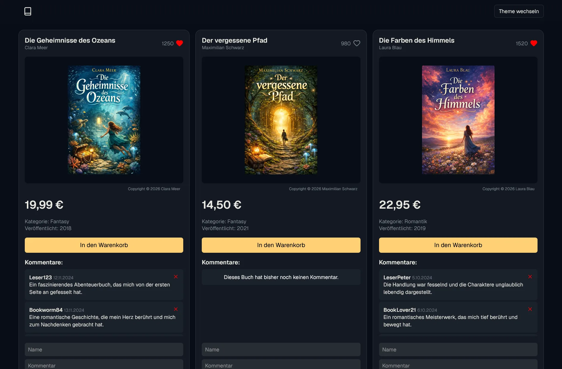 Digital Bookstore